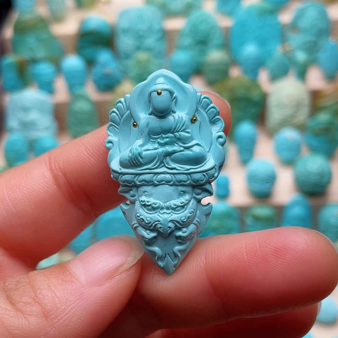 绿松石吊坠(不含链)未镶嵌