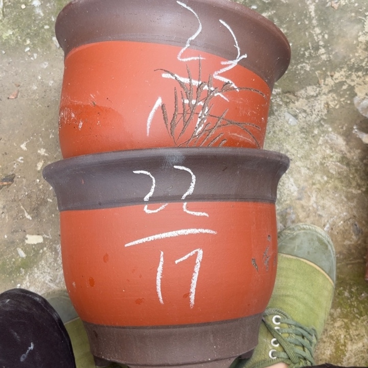 紫砂花盆紫砂的颜色