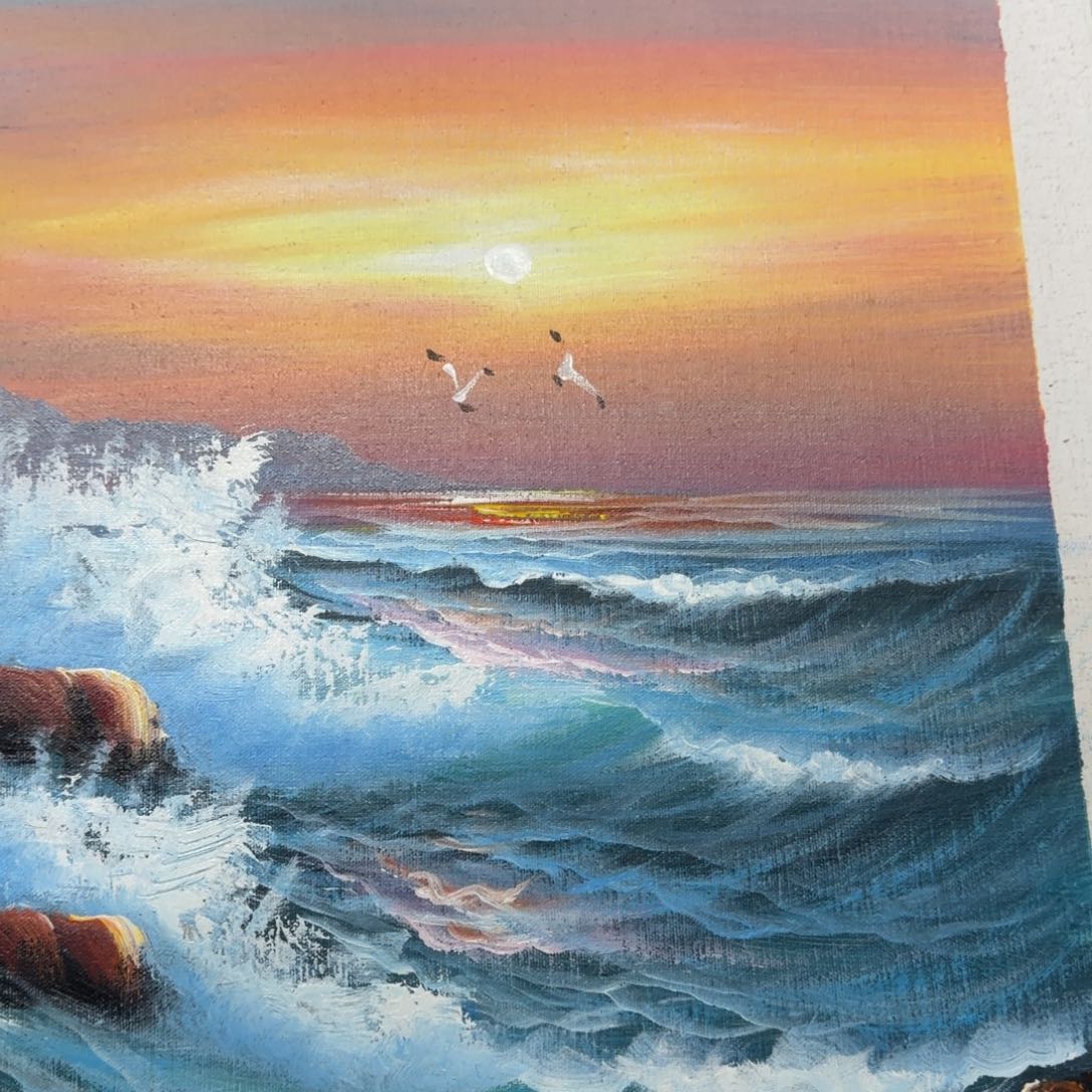 油画我的小伙伴都在等