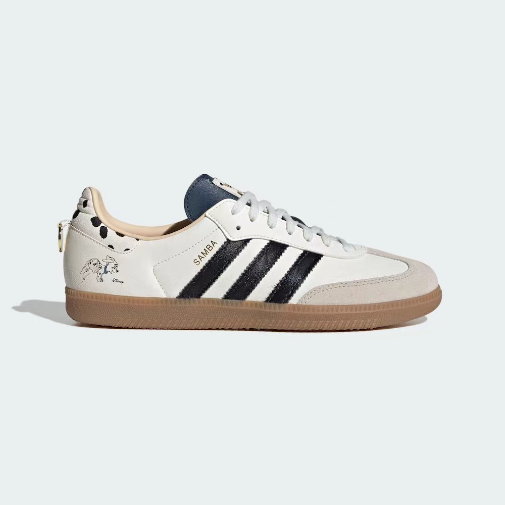 Adidas三叶草迪士尼101斑点狗联名SAMBA OG跑者美学运动T头KJ5990