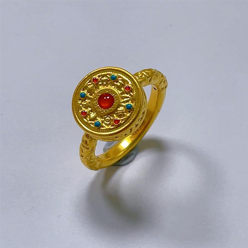 福满圆珠宝3 足金999投资金 无氰八宝罗盘（多退少补）