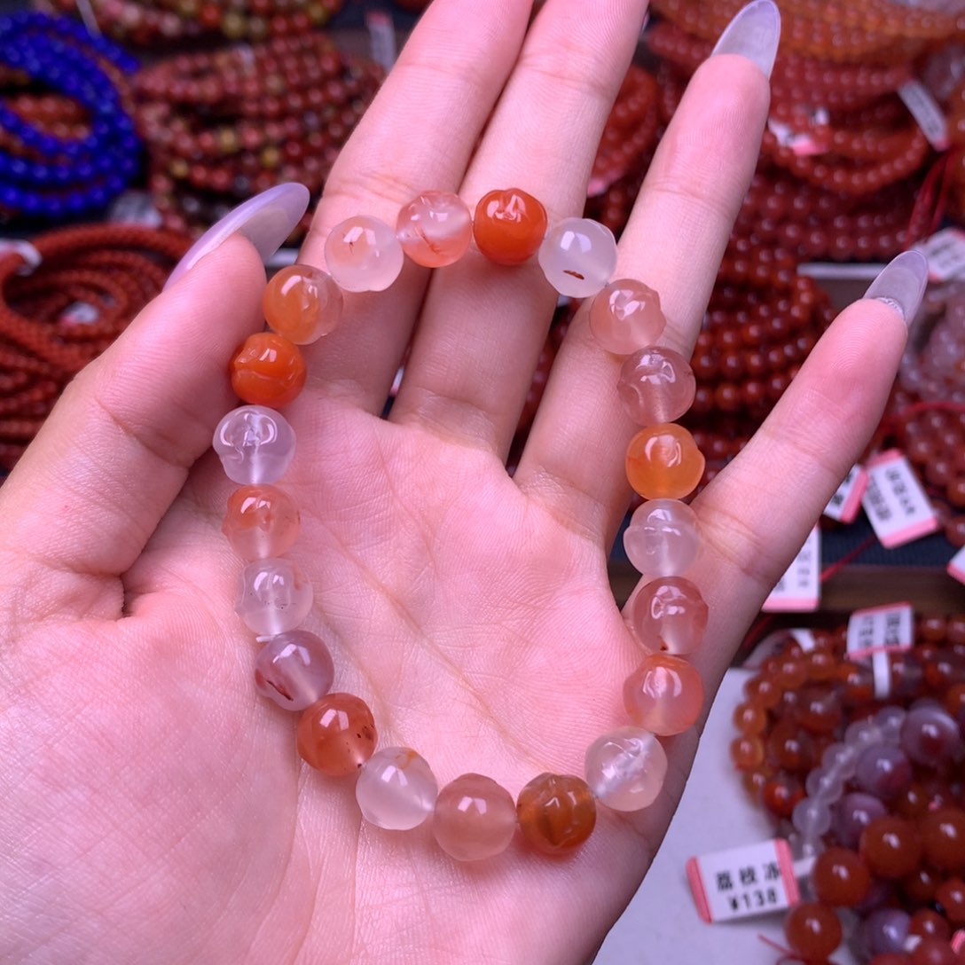 未镶嵌手链南红玛瑙13号卡9