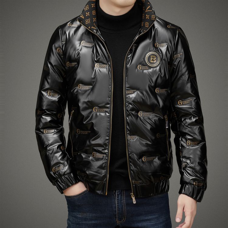 羽绒服2025新款羽绒服爆款外套印花亮面马夹2025秋冬新款羽绒服老