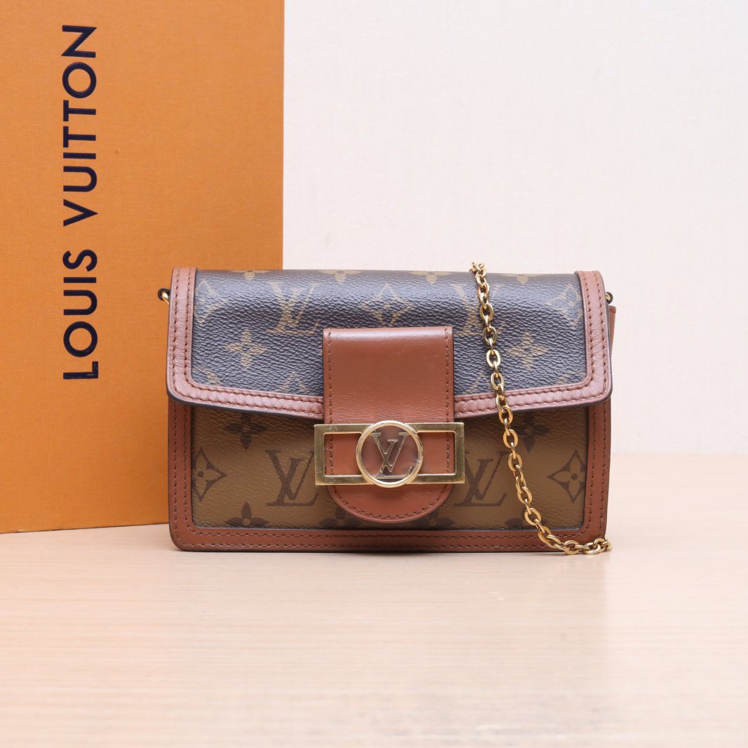 95新 LouisVuitton/路易威登 小花黑黑 达芙妮 WOC拼 拼色 2019 