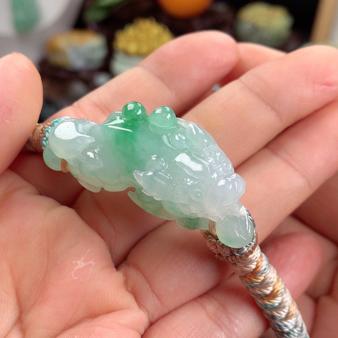 【闪购商品】翡翠颈饰未镶嵌翡翠貔貅