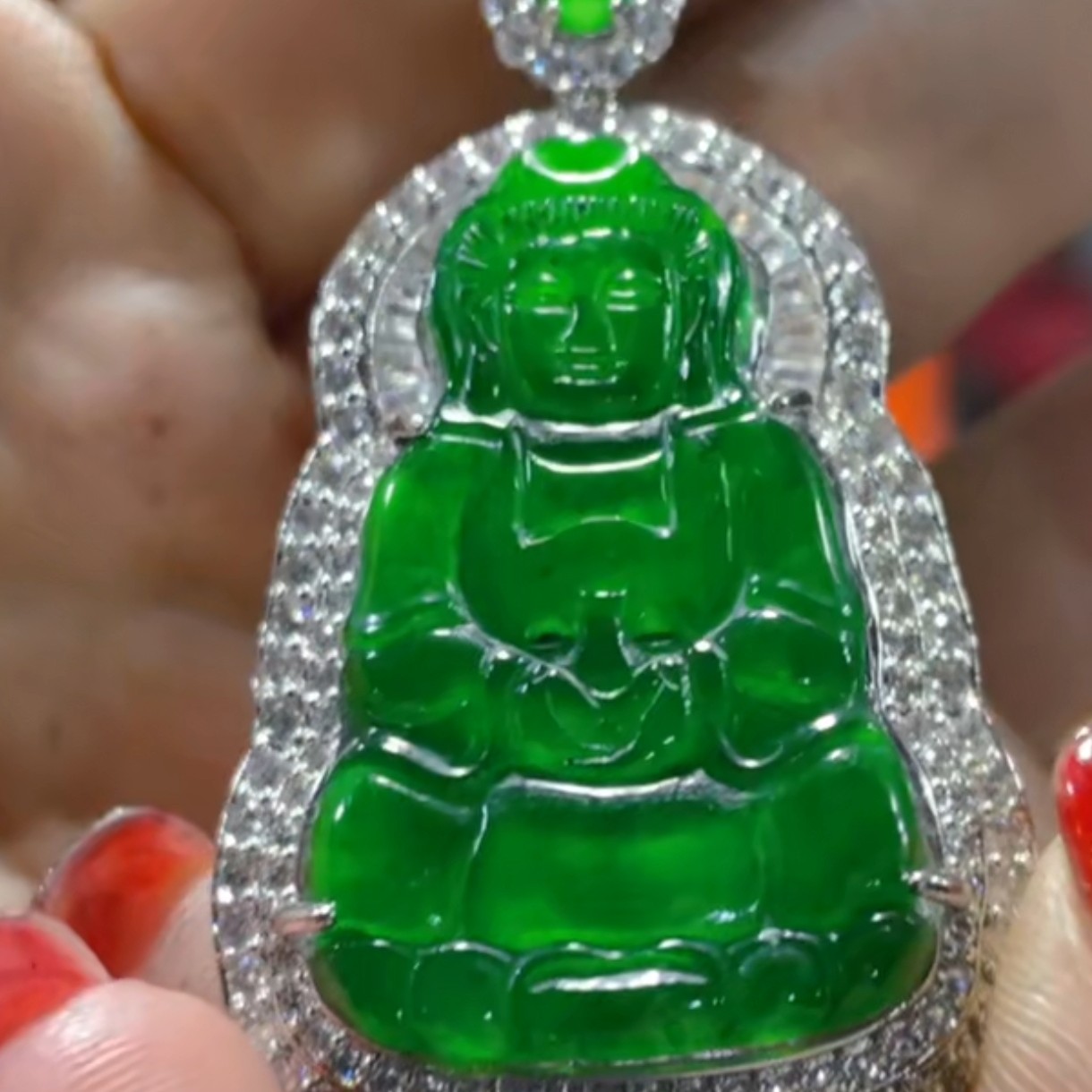 天然A货翡翠假一罚四（多样性发货拍一发一）