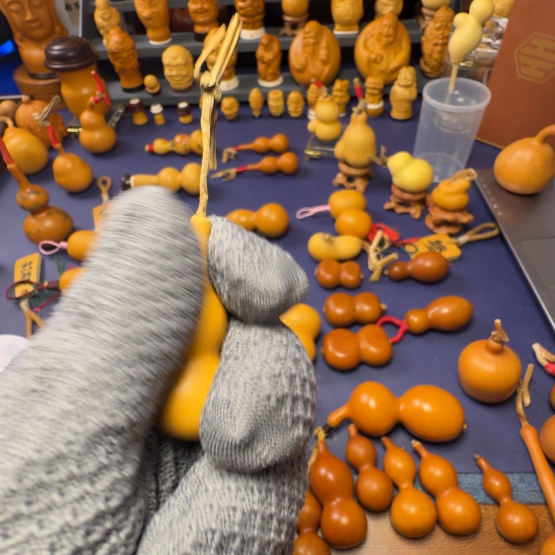 A***n有机玻璃葫芦摆件