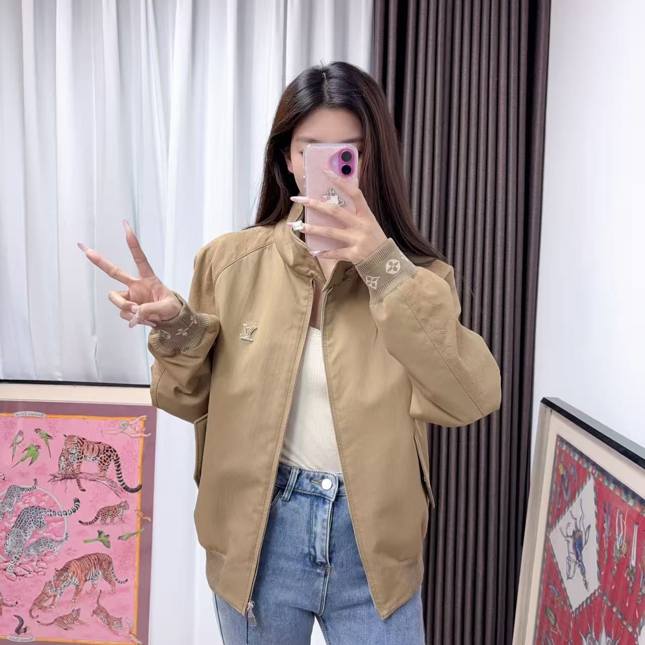 95新 LouisVuitton/路易威登 麦殿/拉链夹克外套/251115VRSVP10