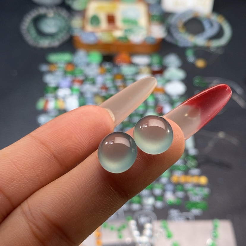 【闪购商品】翡翠挂件未镶嵌蛋