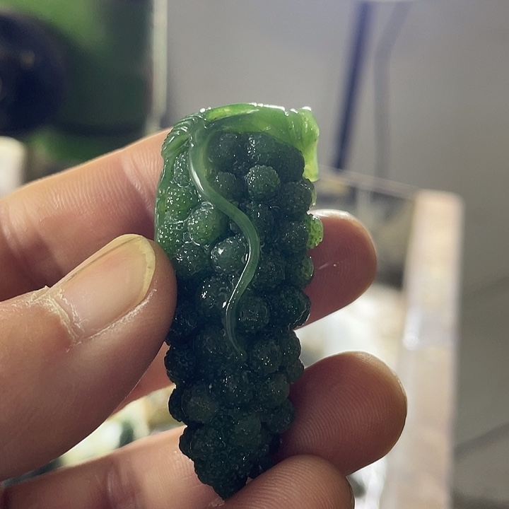 和田玉（碧玉）未镶嵌颈饰