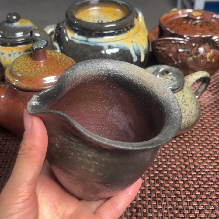 紫砂茶杯养彩功杯240C