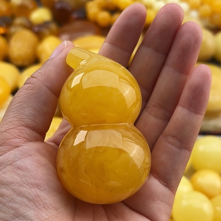 琥珀裸石未镶嵌琥珀蜜蜡