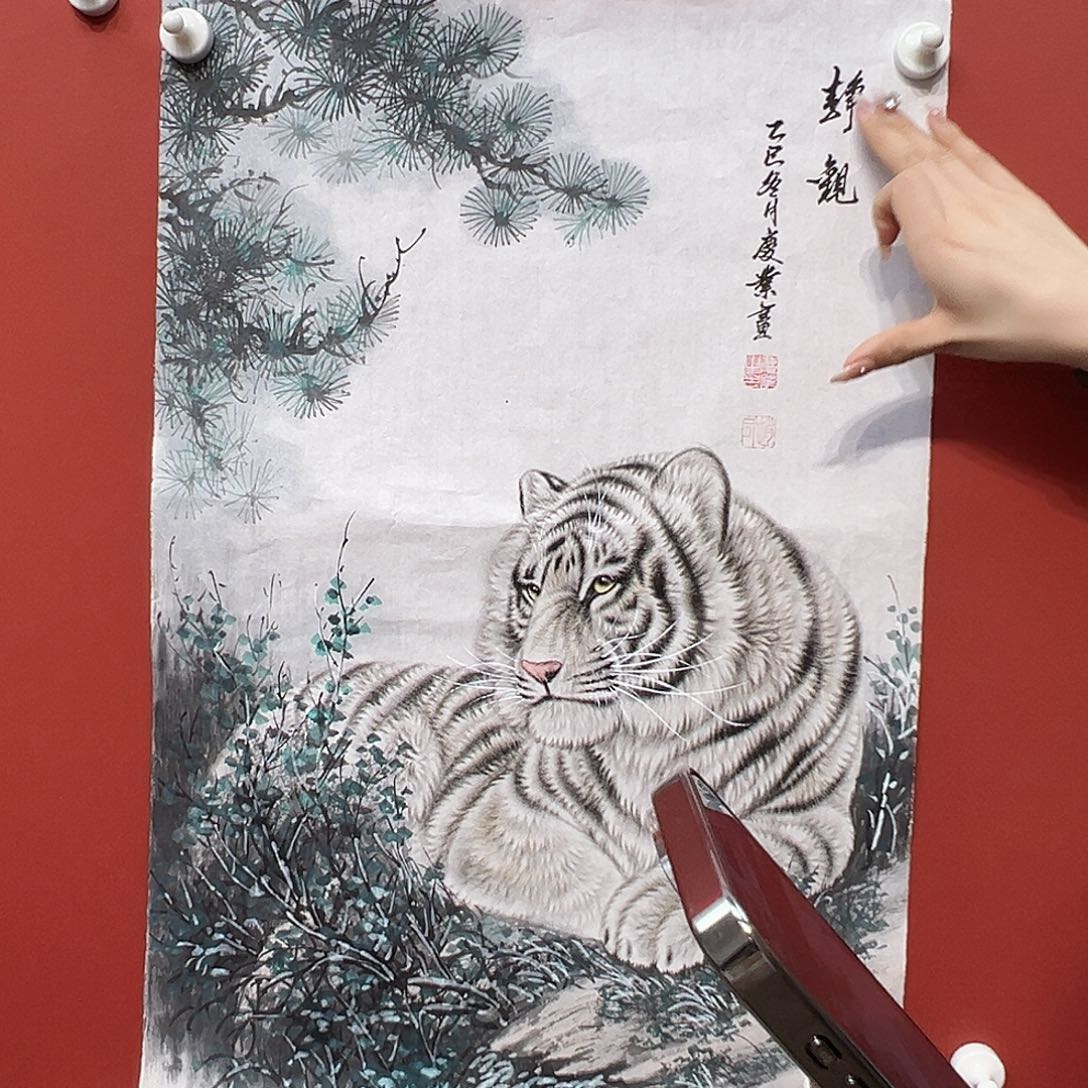 国画赵庆业老师国画作品月