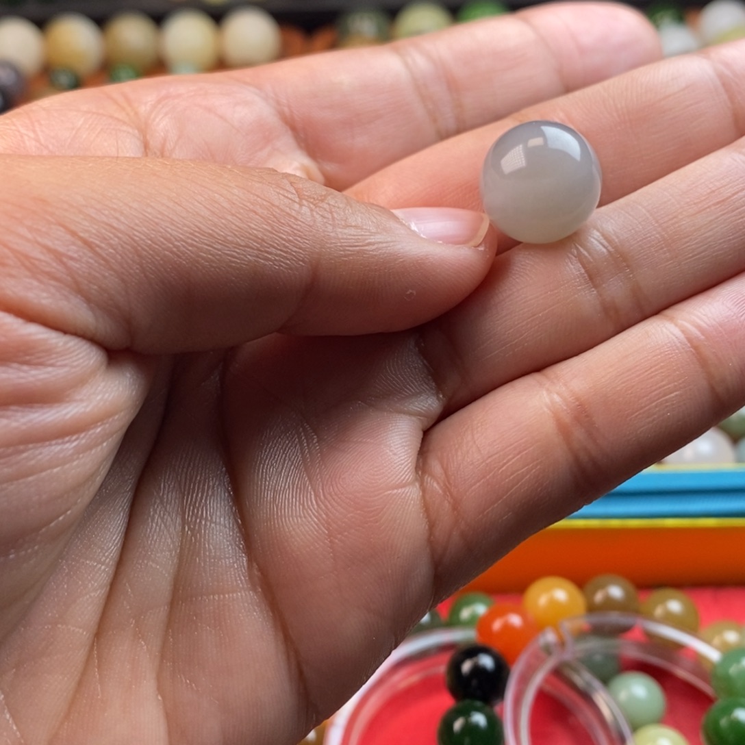 和田玉未镶嵌珠宝奇石卡14烟紫y