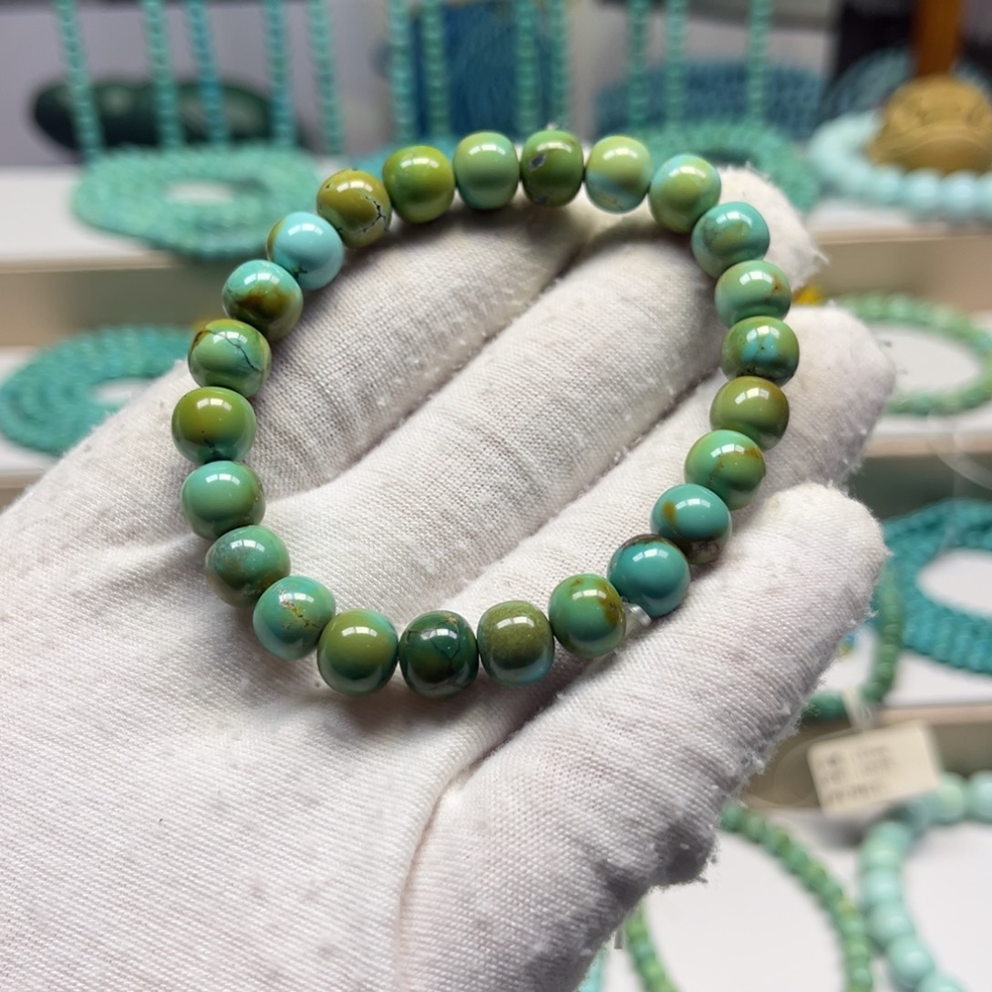 绿松石未镶嵌手链