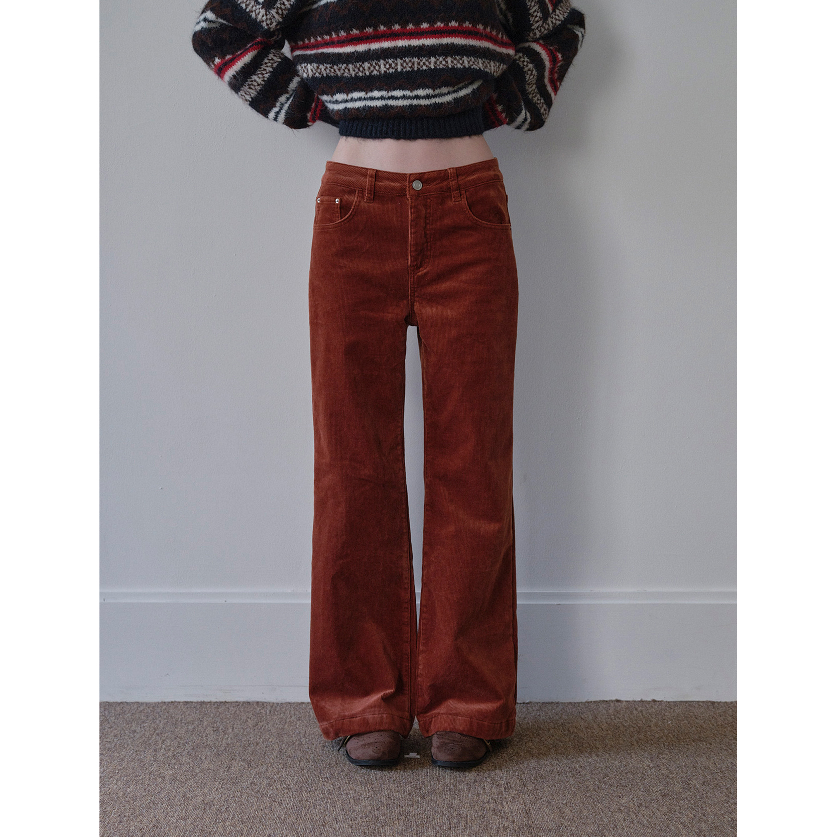 DKZ【12/20 20:00上新】灯芯绒加厚直筒休闲裤