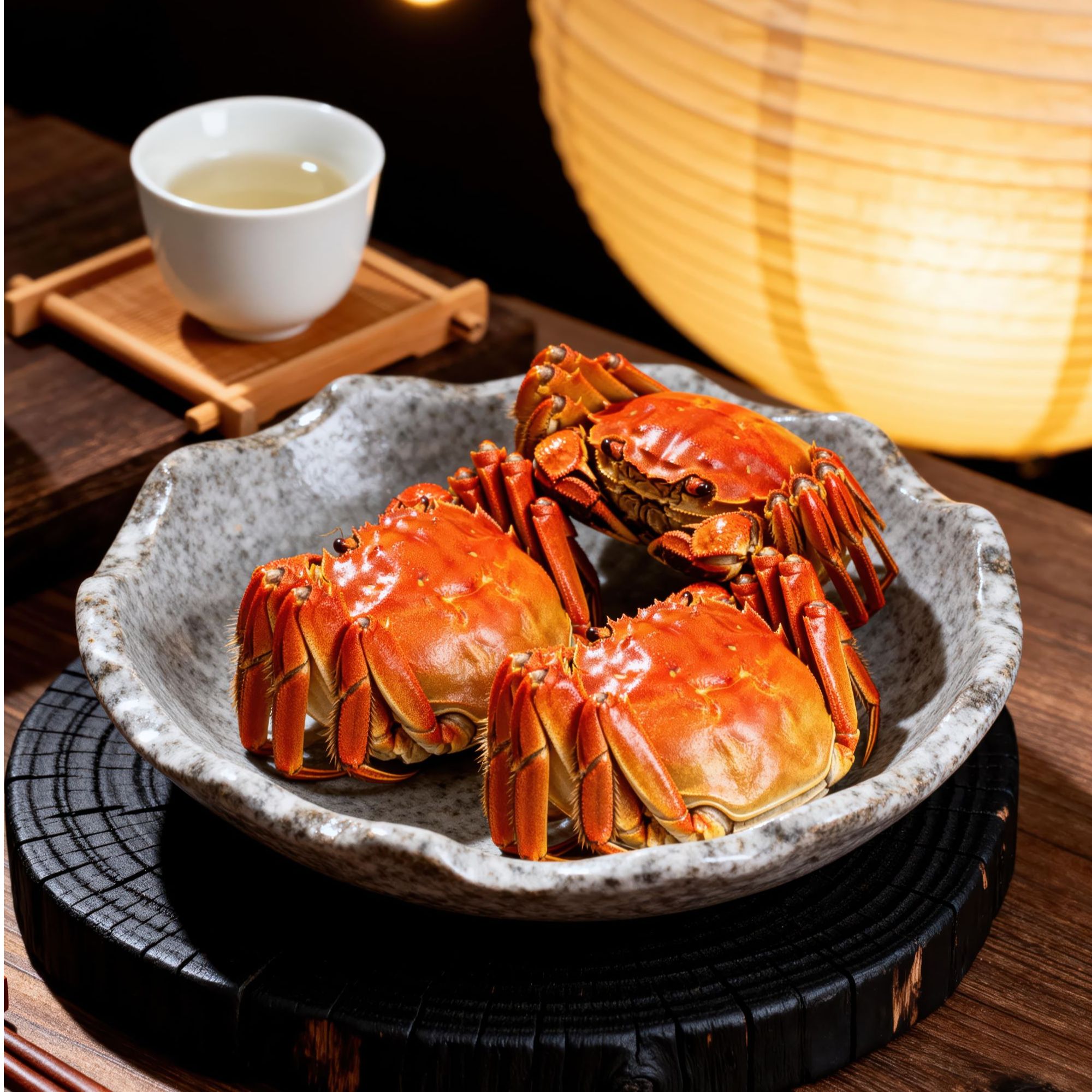 【活蟹现发】5.1-4.8两公+4.1-3.8两母加两只到手10只精品大闸蟹B