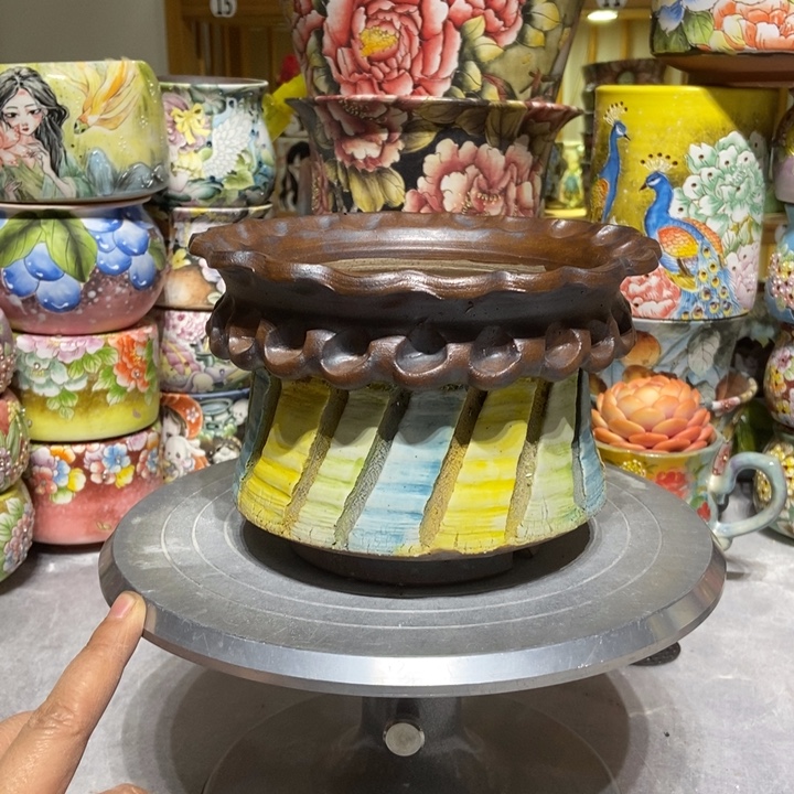 景德镇艺术手绘作品