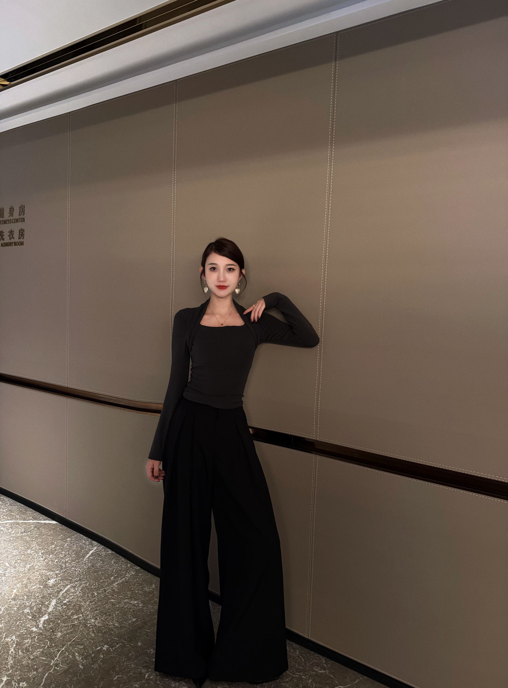 【海南珍珍】新品韩版百搭西裤 1873