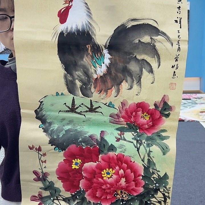 国画手绘国画作品