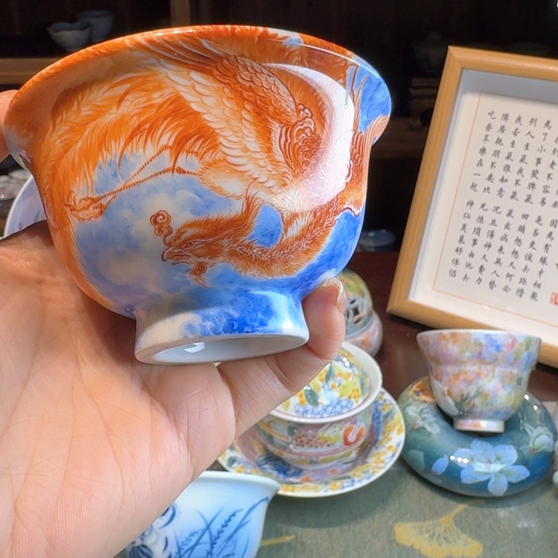 J***神予安矾红凤凰压手