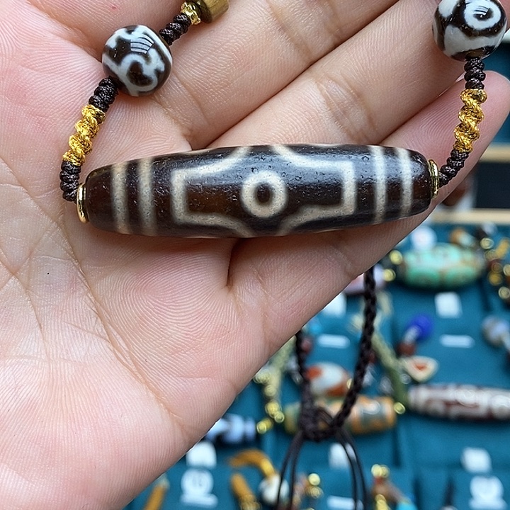 玛瑙/玉髓颈饰合金