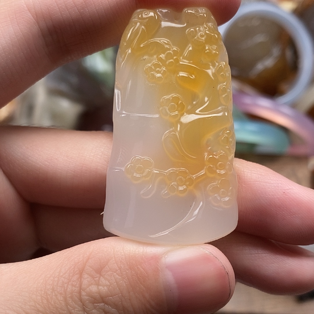 玛瑙/玉髓未镶嵌颈饰