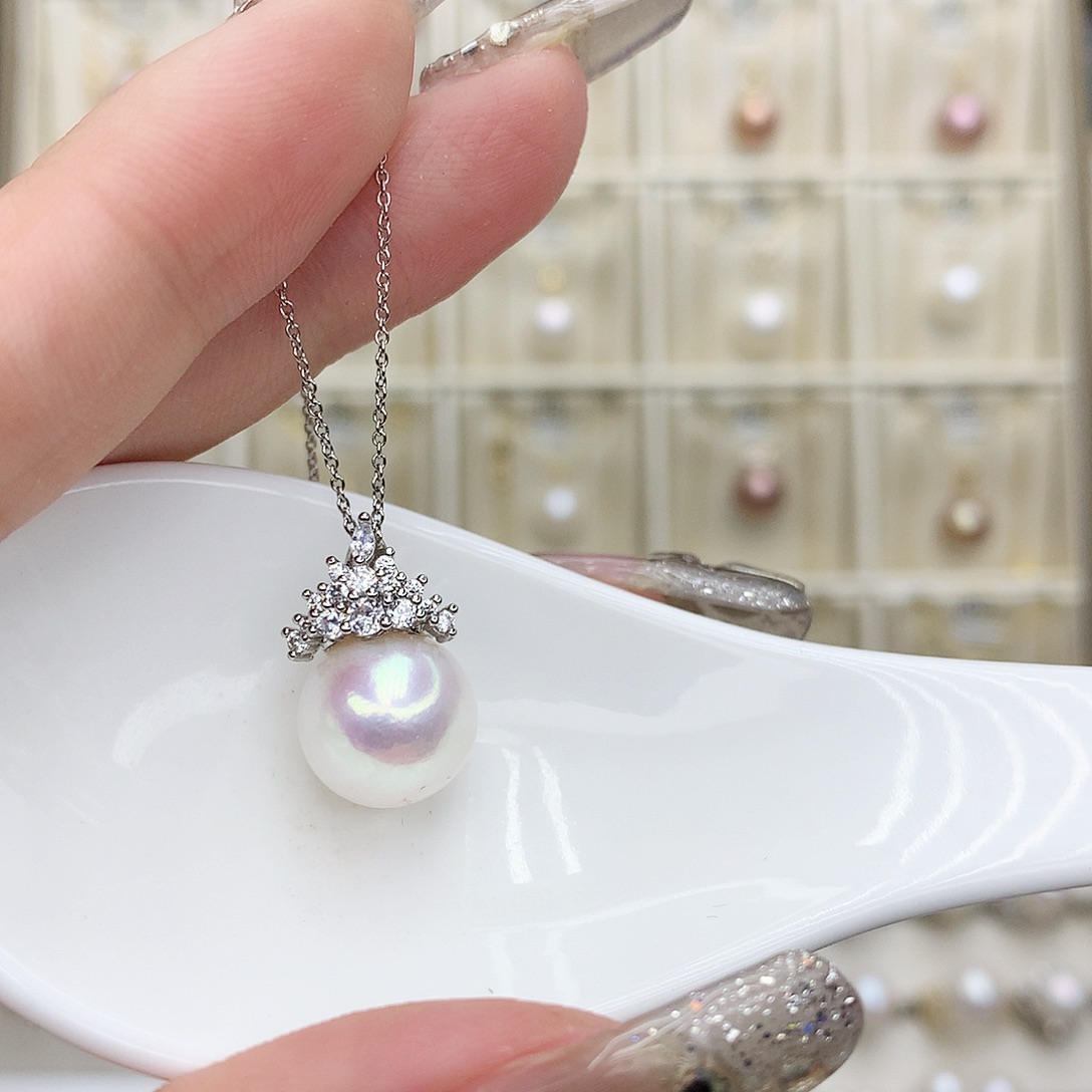 淡水珍珠合金吊坠(赠链)