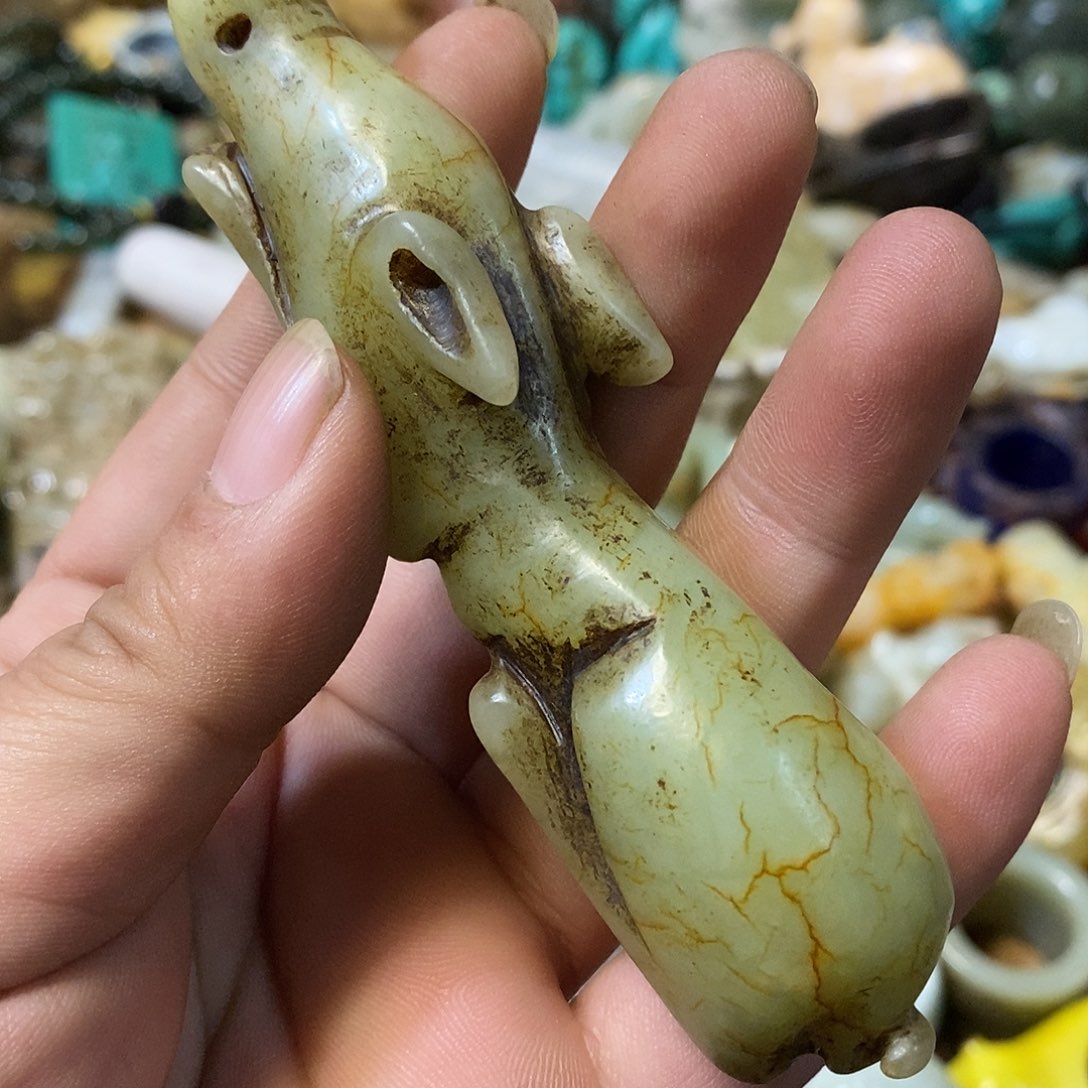 和田玉（糖玉）未镶嵌挂件