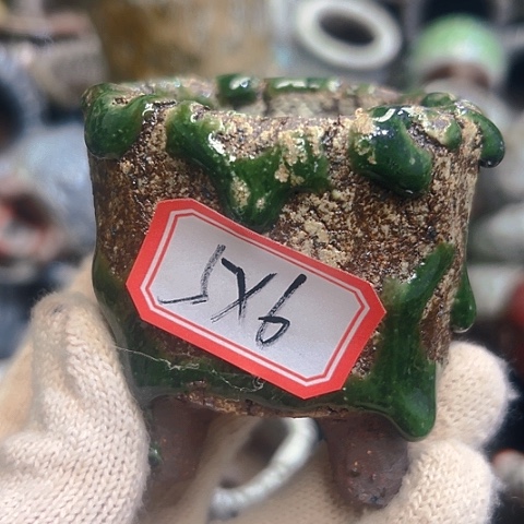 粗陶花盆手工花盆制作