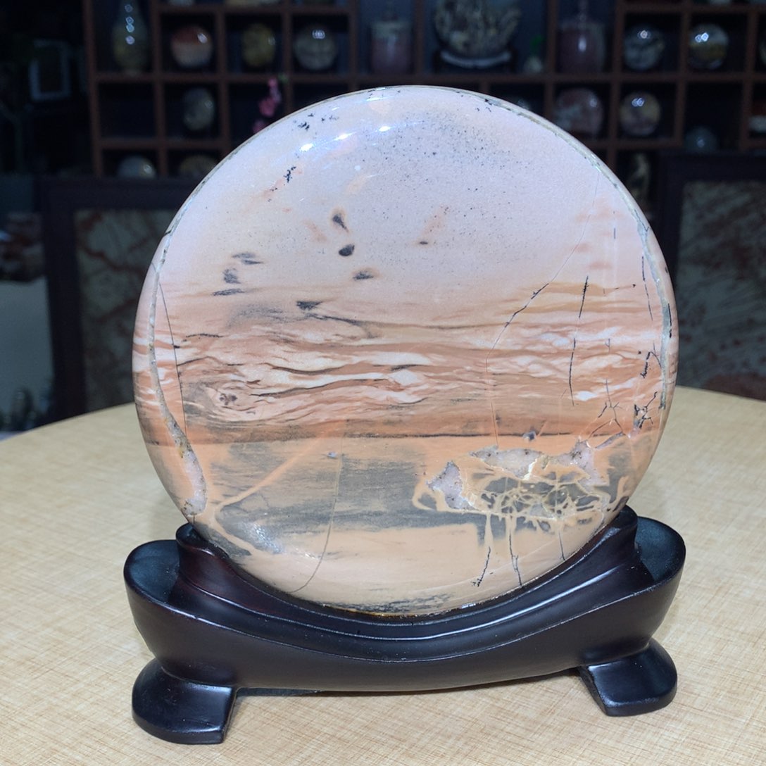 紫砂，广西国画石摆件，收藏观赏