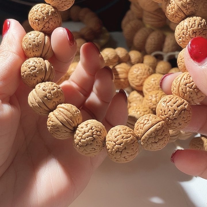 最***众吊坠桃核桃核手串玲珑塔30