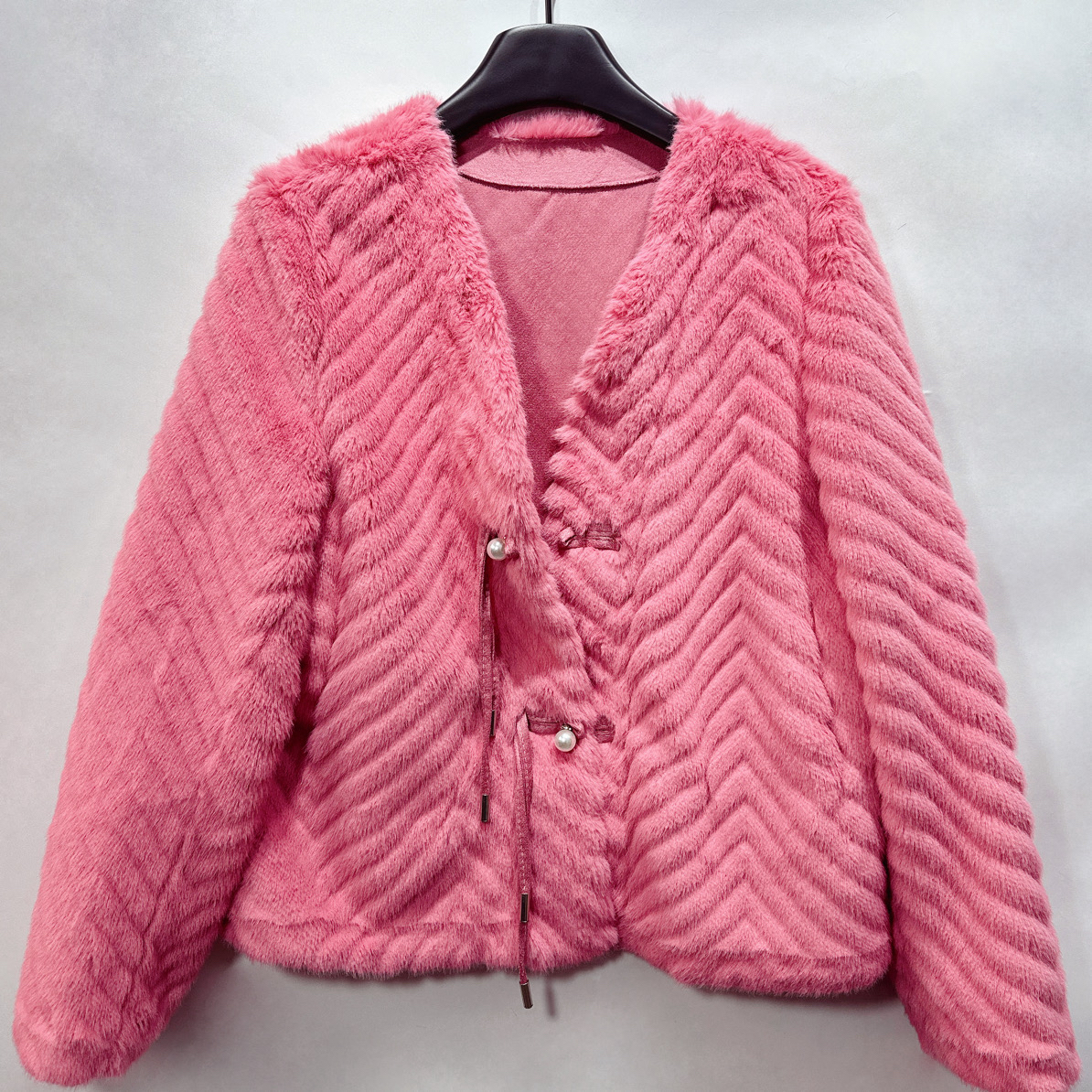 【M·佳】短款条纹外套0056