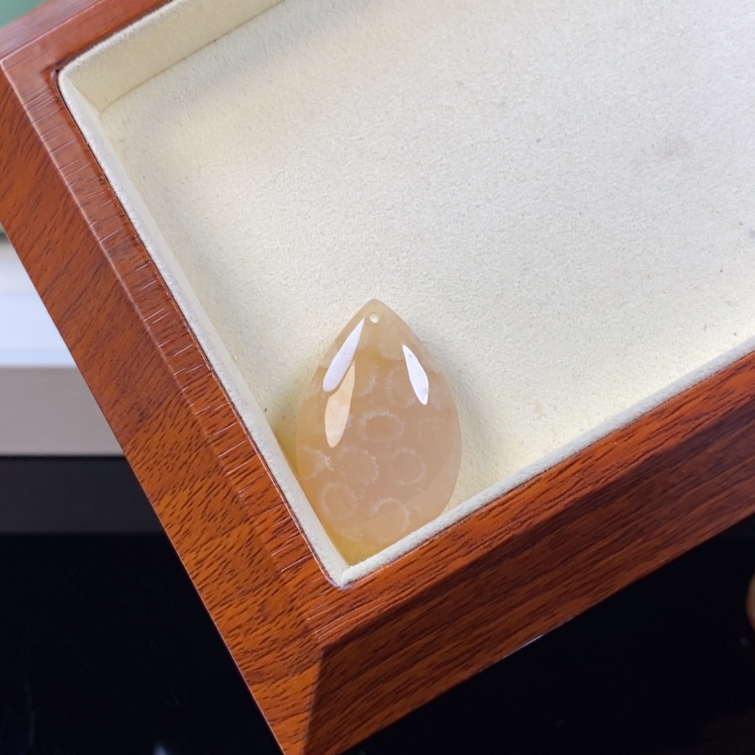 硅化珊瑚（珊瑚玉）未镶嵌颈饰10