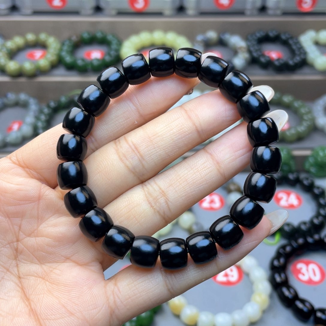 和田玉手串未镶嵌