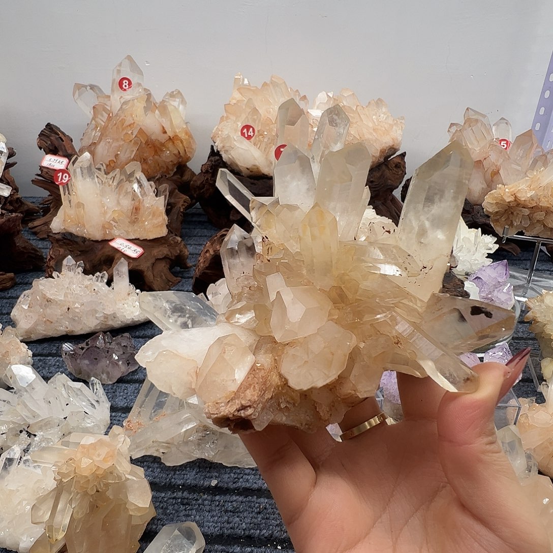 李***子水晶珠宝半成品银S925镶嵌