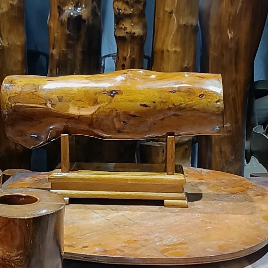 木小叶桢楠金丝楠木横财摆件