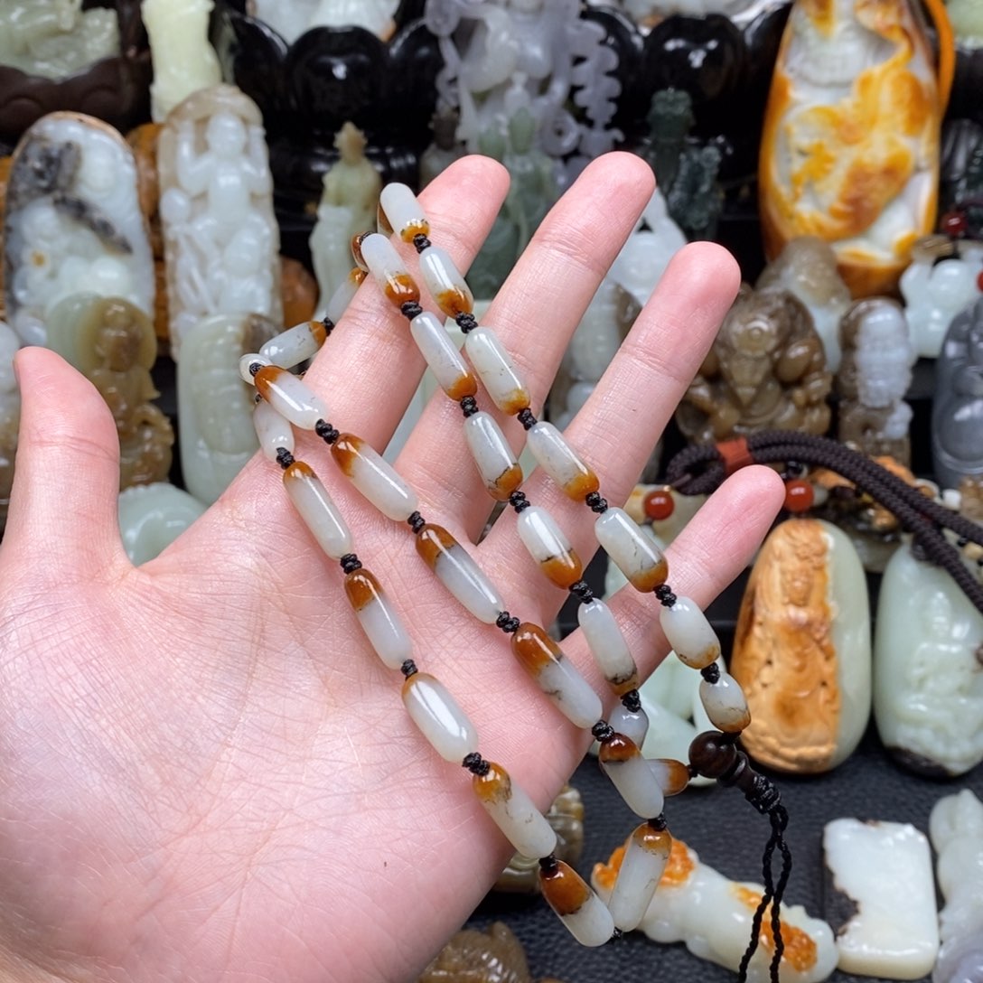 和田玉颈饰未镶嵌用****1