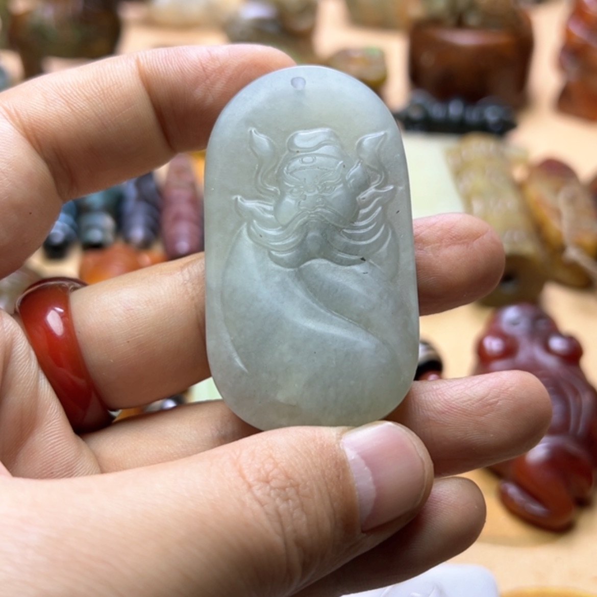 【闪购商品】蛇纹石玉颈饰未镶嵌