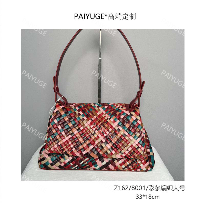 Z162/8001/彩编大号 Paiyuge高端订制女士单肩包斜挎包手提包585