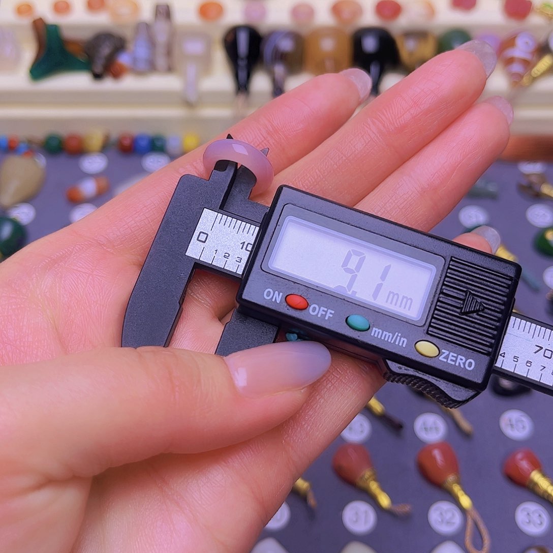 玛瑙/玉髓隔珠卡9未镶嵌