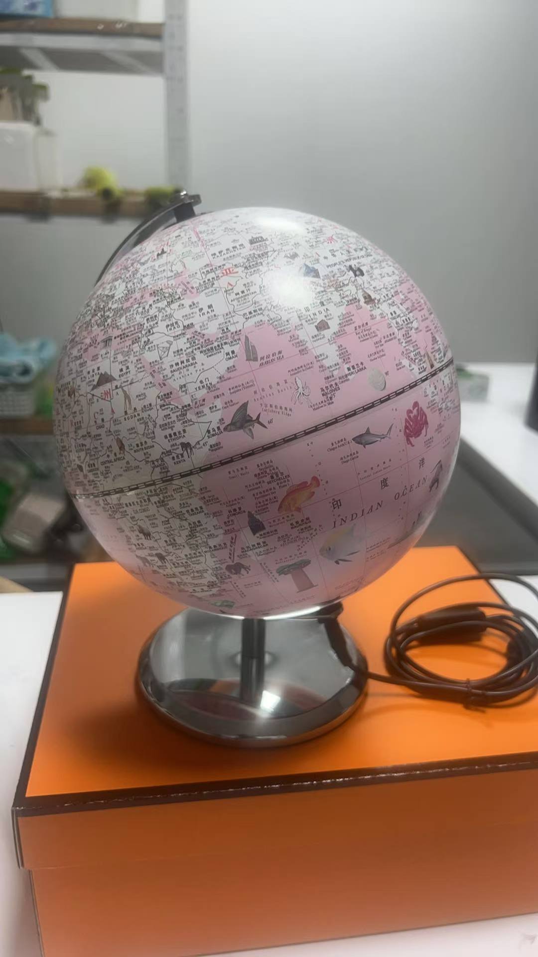 开学季地球仪可发光智能