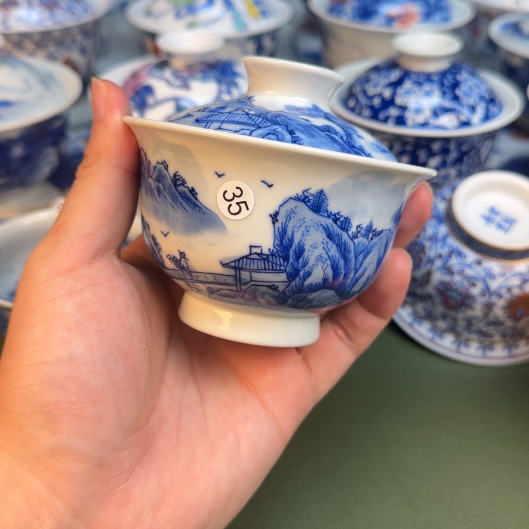 彦祖纯手工手绘茶具35