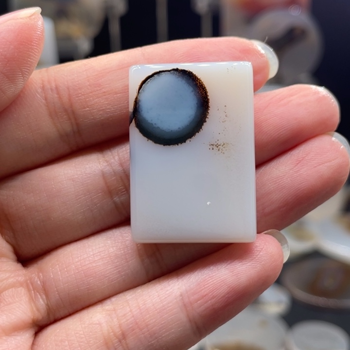 玛瑙/玉髓合金颈饰