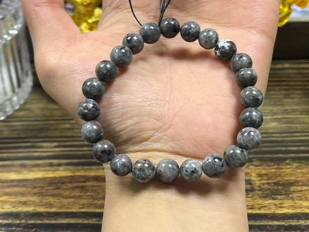 火焰石素圈手串（多样性发其一） A88