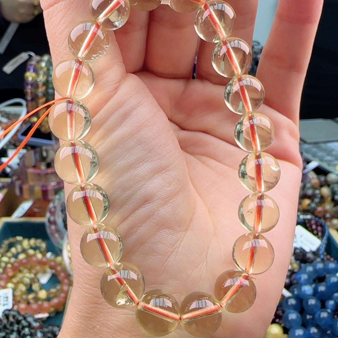 水晶手链未镶嵌手串