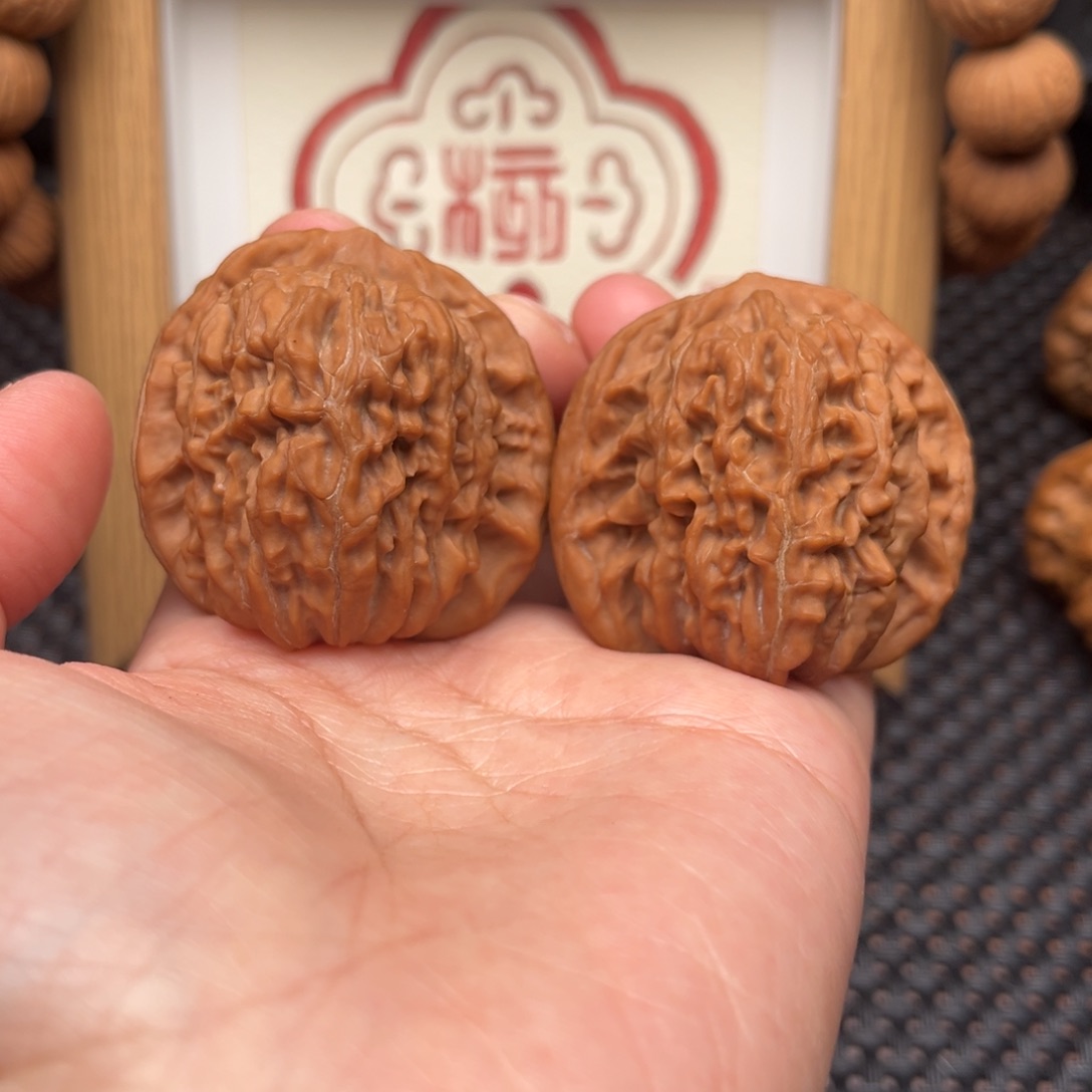 吊坠文玩核桃四座楼40尺全品