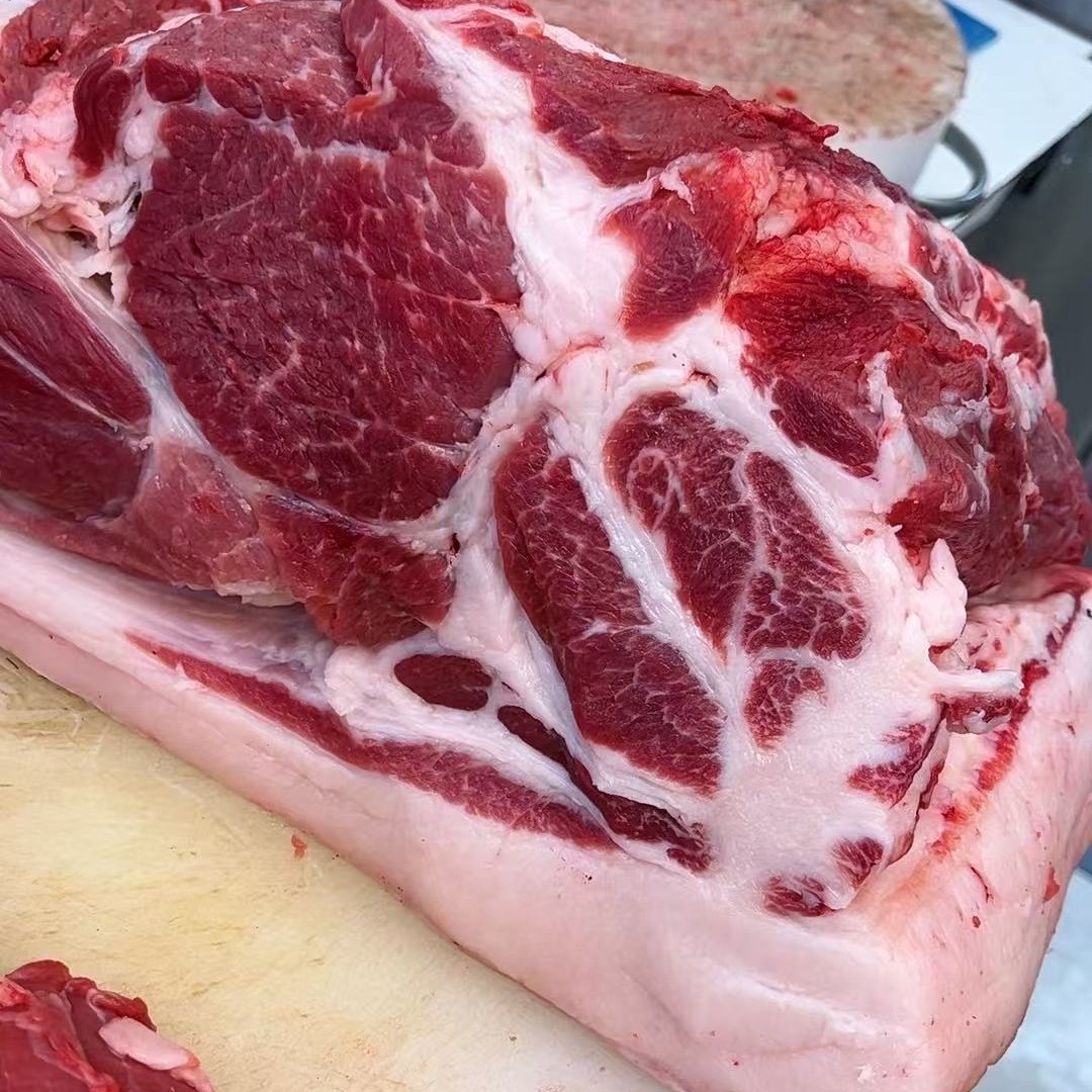 贵阳黑毛猪前腿肥瘦肉