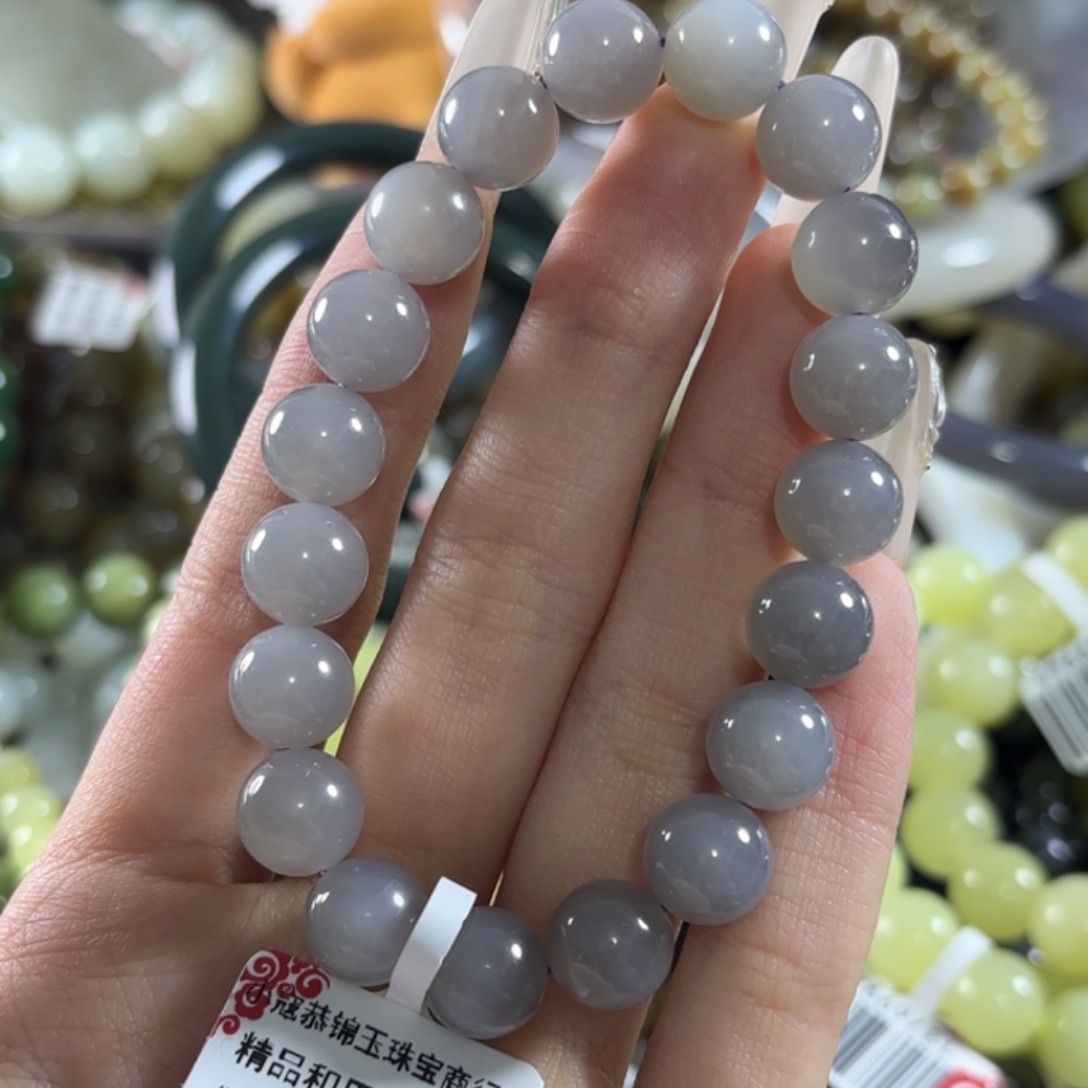 和田玉未镶嵌手链225