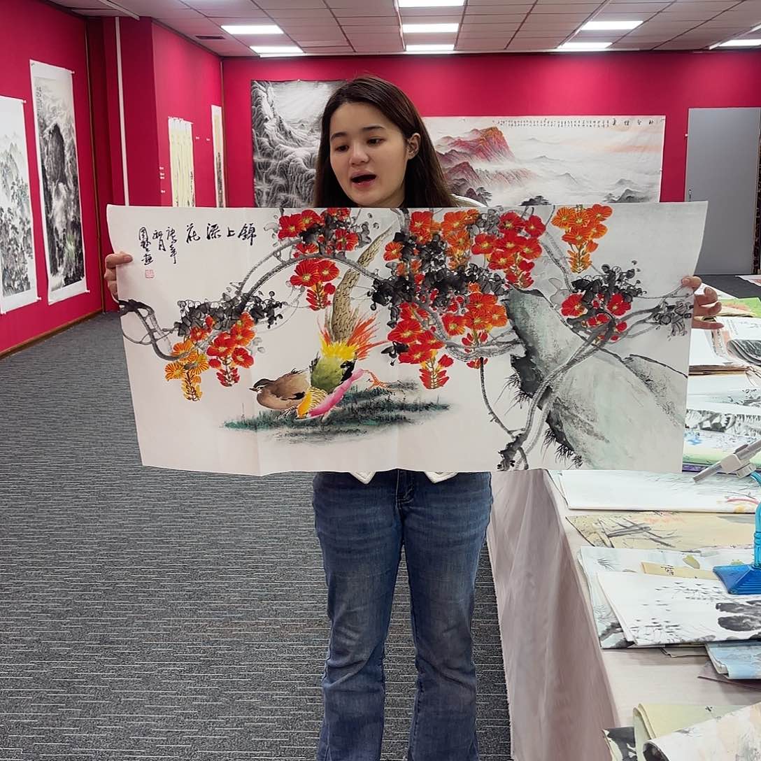 国画国画纯手绘作品
